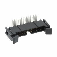 155222-5203-RB CONN HEADER 2MM 22POS R/A .155
