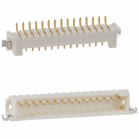 DF3DZ-15P-2H(50) CONN HEADER 15POS 2MM R/A GOLD