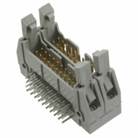 3428-L303 CONN HEADER STKD 20POS R/A    LO
