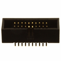 SBH41-NBPB-D10-ST-BK CONN HEADER 1.27MM 20POS GOLD