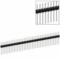 PEC36SADN CONN HEADER .100 SINGL STR 36POS