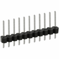 PEC11SFAN CONN HEADER .100 SINGL STR 11POS