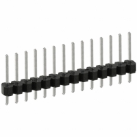 PEC14SFAN CONN HEADER .100 SINGL STR 14POS