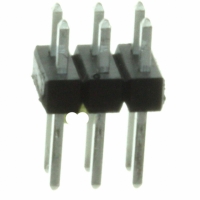 PEC03DAAN CONN HEADER .100 DUAL STR 6POS