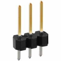PBC03SFAN CONN HEADER .100 SINGL STR 3POS