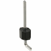 PEC01SGAN CONN HEADER .100 SINGL R/A 1POS