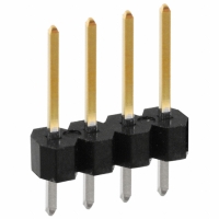 PBC04SFAN CONN HEADER .100 SINGL STR 4POS