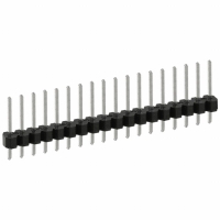 PEC18SFAN CONN HEADER .100 SINGL STR 18POS