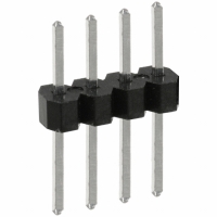 PEC04SACN CONN HEADER .100 SINGL STR 4POS