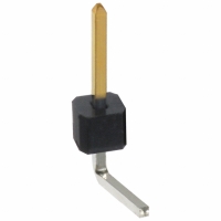 PBC01SBBN CONN HEADER .100 SINGL R/A 1POS