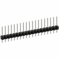 PEC19SFAN CONN HEADER .100 SINGL STR 19POS