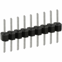 PEC09SABN CONN HEADER .100 SINGL STR 9POS