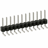 PEC12SBAN CONN HEADER .100 SINGL R/A 12POS
