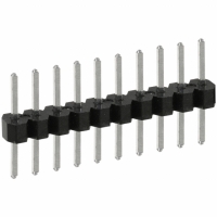 PEC10SABN CONN HEADER .100 SINGL STR 10POS
