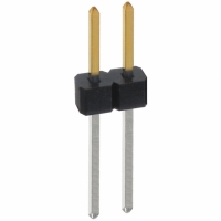 PBC02SADN CONN HEADER .100 SINGL STR 2POS