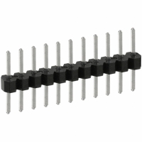PEC11SABN CONN HEADER .100 SINGL STR 11POS