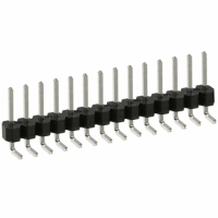 PEC14SBAN CONN HEADER .100 SINGL R/A 14POS