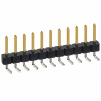 PBC11SBAN CONN HEADER .100 SINGL R/A 11POS