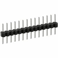 PEC14SABN CONN HEADER .100 SINGL STR 14POS