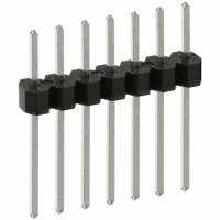 PEC07SADN CONN HEADER .100 SINGL STR 7POS
