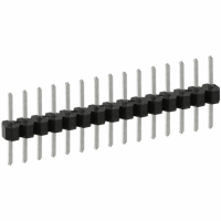 PEC15SABN CONN HEADER .100 SINGL STR 15POS