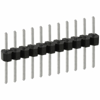 PEC11SACN CONN HEADER .100 SINGL STR 11POS