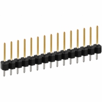 PBC15SFAN CONN HEADER .100 SINGL STR 15POS
