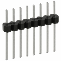 PEC08SAEN CONN HEADER .100 SINGL STR 8POS