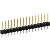 PBC16SFAN CONN HEADER .100 SINGL STR 16POS