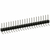 PEC21SBAN CONN HEADER .100 SINGL R/A 21POS