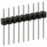 PEC09SADN CONN HEADER .100 SINGL STR 9POS