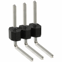PEC03SBCN CONN HEADER .100 SINGL R/A 3POS