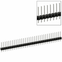 PEC33SFAN CONN HEADER .100 SINGL STR 33POS