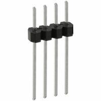 PEC04SAFN CONN HEADER .100 SINGL STR 4POS
