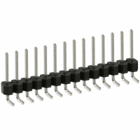 PEC14SGAN CONN HEADER .100 SINGL R/A 14POS