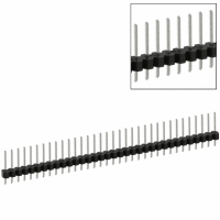 PEC34SFAN CONN HEADER .100 SINGL STR 34POS