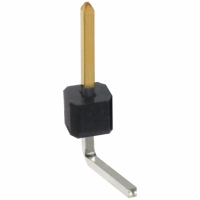 PBC01SBCN CONN HEADER .100 SINGL R/A 1POS