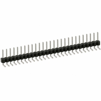 PEC27SBAN CONN HEADER .100 SINGL R/A 27POS