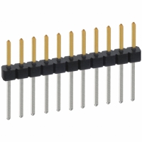 PBC11SACN CONN HEADER .100 SINGL STR 11POS