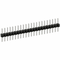 PEC22SABN CONN HEADER .100 SINGL STR 22POS