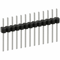 PEC13SAEN CONN HEADER .100 SINGL STR 13POS