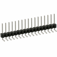 PEC17SGAN CONN HEADER .100 SINGL R/A 17POS