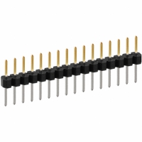 PBC16SABN CONN HEADER .100 SINGL STR 16POS
