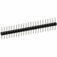 PEC23SABN CONN HEADER .100 SINGL STR 23POS