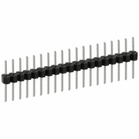 PEC19SACN CONN HEADER .100 SINGL STR 19POS