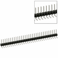 PEC31SBAN CONN HEADER .100 SINGL R/A 31POS