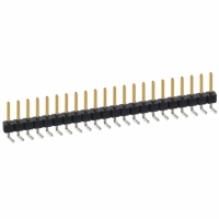 PBC22SBAN CONN HEADER .100 SINGL R/A 22POS