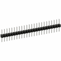 PEC24SABN CONN HEADER .100 SINGL STR 24POS