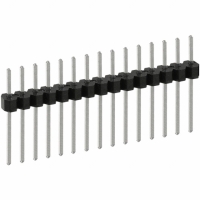 PEC15SAEN CONN HEADER .100 SINGL STR 15POS
