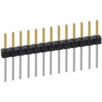 PBC13SADN CONN HEADER .100 SINGL STR 13POS